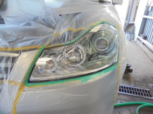 ヘットライト黄ばみ修理