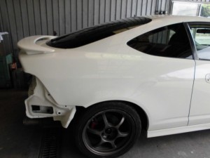 ホンダ インテグラ 板金塗装