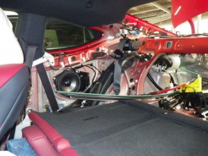 レクサスRC クォーターパネル交換 3T5色