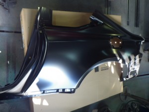 レクサスRC クォーターパネル交換 3T5色