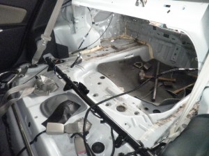 ベルタ 全損車を直す!