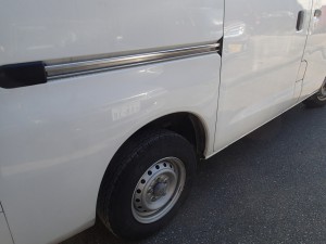 東京都目黒区/タウンエース左スライドドア板金・修理・塗装