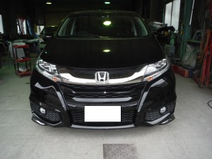 ホンダ オデッセイ 左側修理