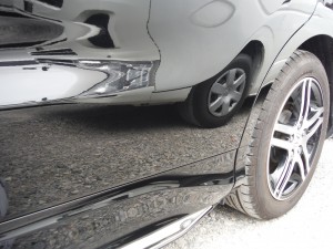 ホンダ オデッセイ 左側修理