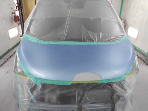 日産 デイズ ポールに衝突