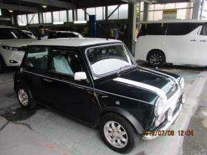 ローバーミニ 全塗装