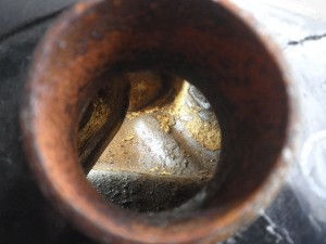 ガソリンタンク錆処理