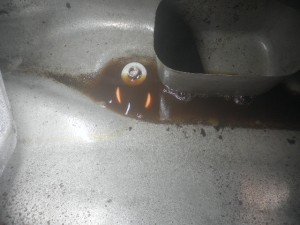 ガソリンタンク錆処理