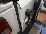 ジープ バックドア凹みの鈑金塗装