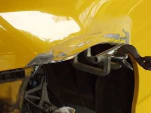 ホンダ S2000(AP1) リヤフェンダ修理