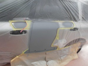 日産ステージア キズ塗装