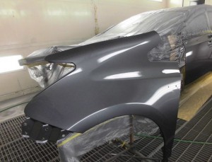 プリウスα 事故車修理
