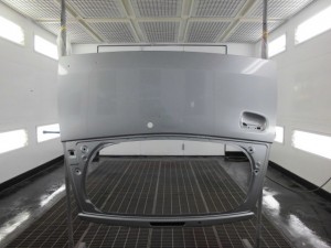 ダイハツムーブ リヤ周りをポールに・・・