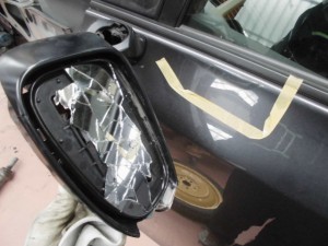 プリウスα 事故車修理
