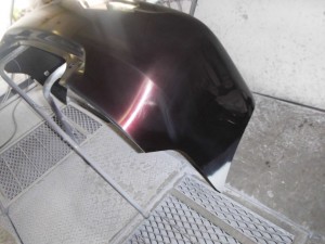 塗装作業 トヨタ プレミオ
