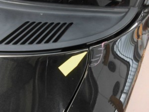 トヨタbB フロント周りの板金塗装修理