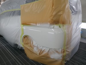 日産セレナ キズへこみ修理