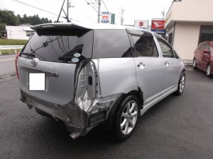 トヨタ ウィッシュ イタズラ修理