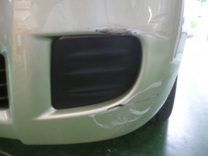 シエンタ NCP81 フロントバンパー交換
