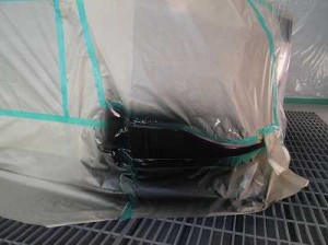 ランエボⅩ板金塗装