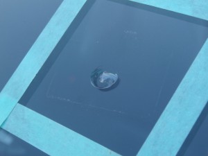 フェアレディーZ フロントガラスリペア修理