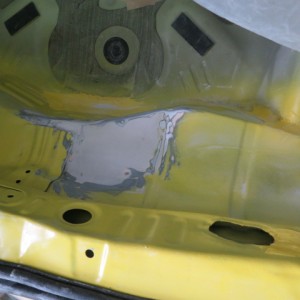 トヨタポルテ 不適切な修理事例