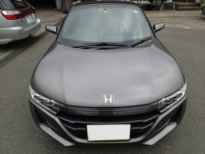 S660 ステップ板金・修理・塗装 クォーツガラスコーティング