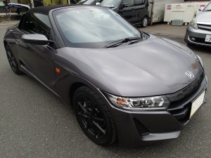 S660 ステップ板金・修理・塗装 クォーツガラスコーティング