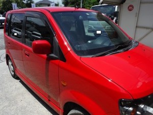 日産オッティー ボディー磨き&コーティング