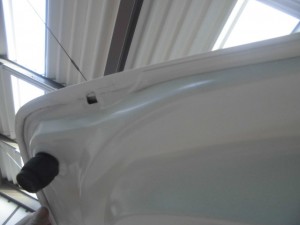 ホンダ N-ワゴン バックドアの凹み板金修理