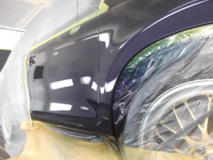 スバルフォレスター ドアのヘコミ板金塗装