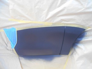スバルフォレスター ドアのヘコミ板金塗装