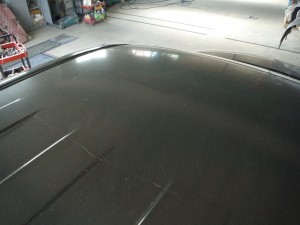 MAZDA MPV ルーフパネル(屋根)傷修理・塗装