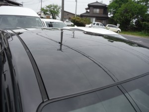 MAZDA MPV ルーフパネル(屋根)傷修理・塗装