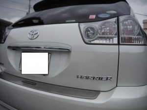トヨタ ハリアー バックドア交換