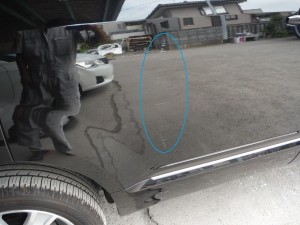 ミツビシ デリカ D5 ドア修理