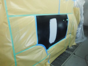 ミツビシ デリカ D5 ドア修理