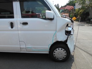 スズキ エブリー鈑金 塗装