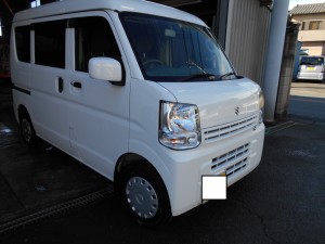 スズキ エブリー鈑金 塗装