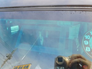 バモスホビオ(HM3) フロントガラス交換 断熱ガラス