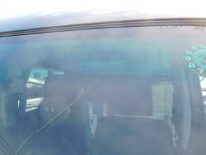バモスホビオ(HM3) フロントガラス交換 断熱ガラス