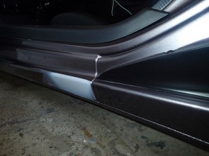 S660 サイドステップ 板金・修理・塗装