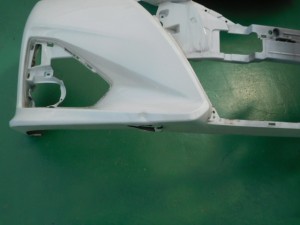 クラウンアスリート(AWS210) フロントバンパー交換